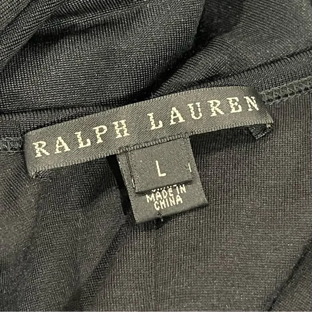 Ralph Lauren Black Label Black‎ Sleeveless Dress with Lining Size Large